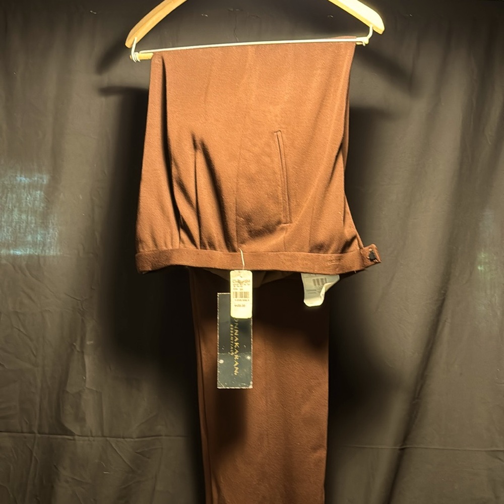 Wool and rayon blend Dress slacks by Donna Karan.